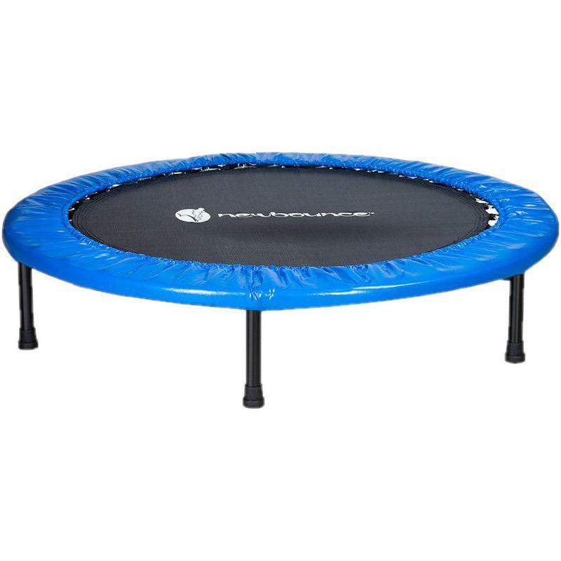 Blue Round Mini Trampoline for Kids and Adults