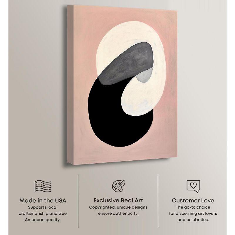 Art Remedy Standard Locks Abstract Shapes Trendy Wall Art by Art Remedy