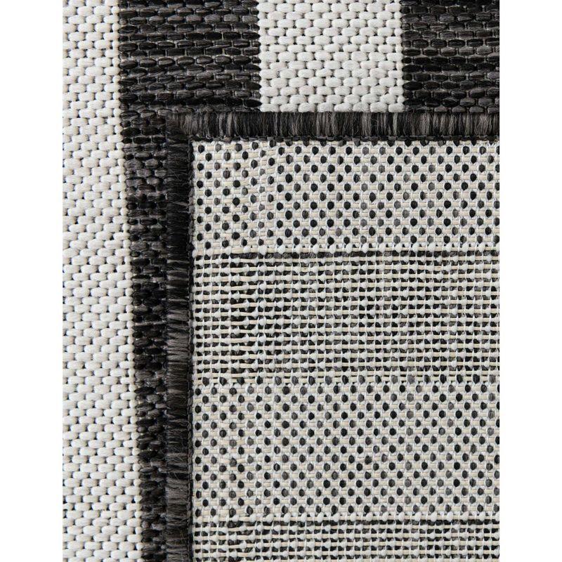 Unique Loom Outdoor Striped Area Rug