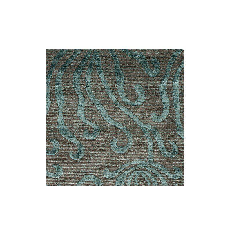 Seaflora Martha Stewart Silk & Wool Pile Floral Rug