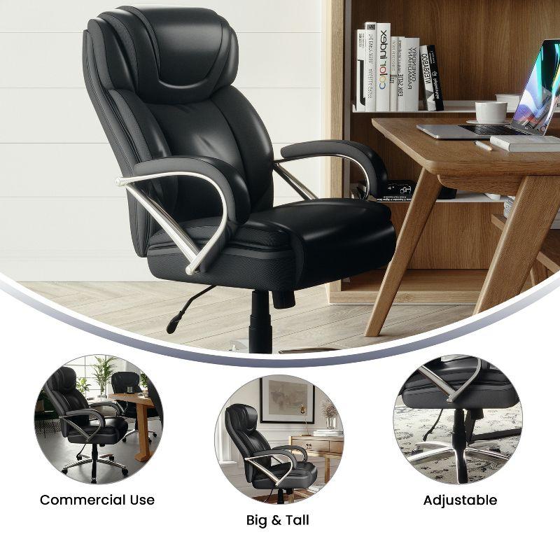 Molly Big & Tall LeatherSoft Executive Swivel Ergonomic Office Chair