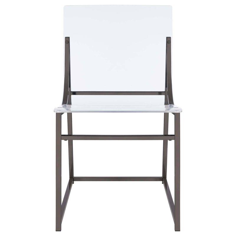 Coaster Set of 2 Adino Modern Acrylic Dining Side Chairs