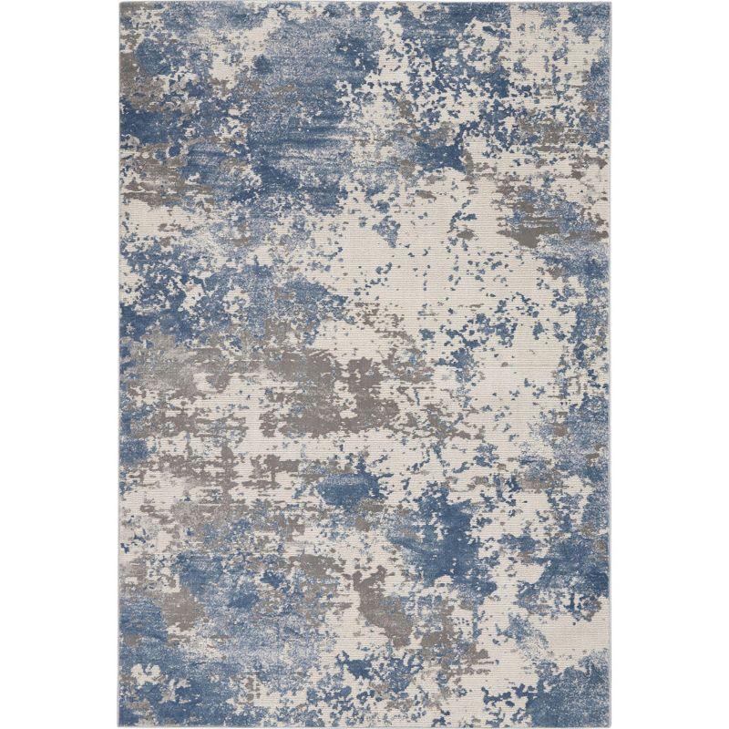 Nourison Rustic Textures Modern Brushstrokes Indoor Area Rug