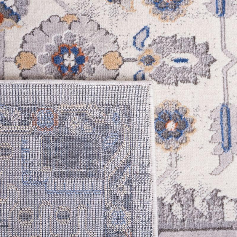 Eternal ETL226 Power Loomed Area Rug - Ivory/Gray - 8'x10' - Safavieh.