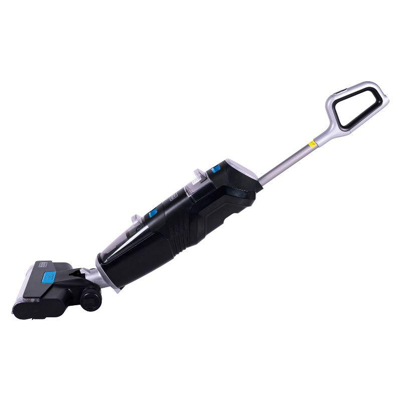 Black + Decker Multi-Surface Cordless Wet and Dry Vacuum + Wash Duo with Accessories Black: Rechargeable, Bagless, Foam Filter, Lithium Ion Battery