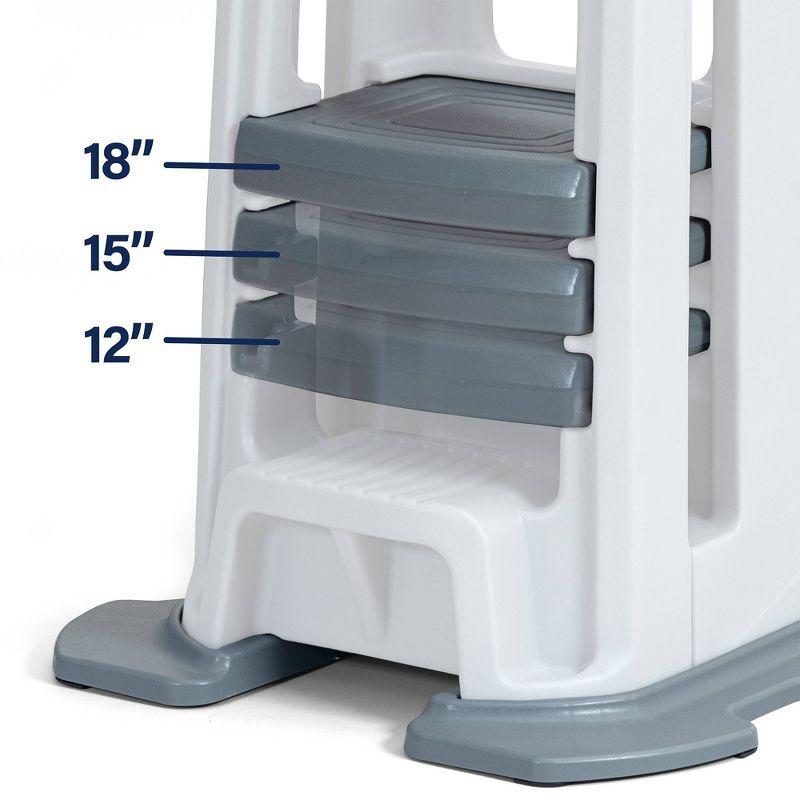 Toddler Tower Adjustable Stool - Simplay3