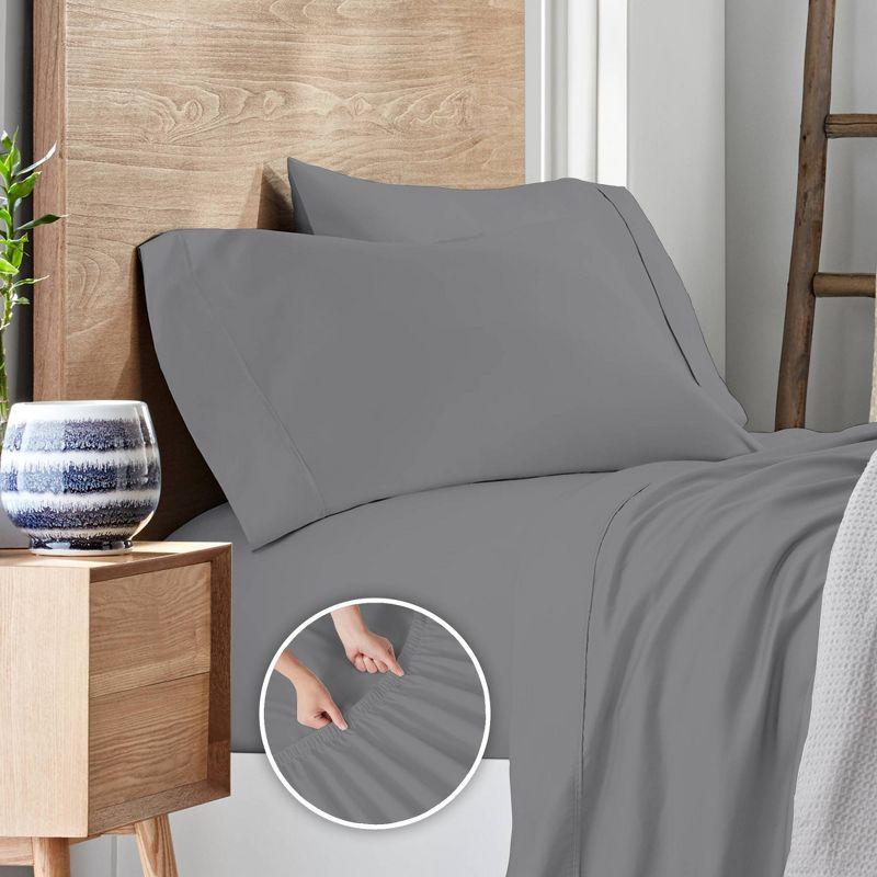Ultimate Percale 100% Cotton 400TC Cool & Crisp Sheet Set