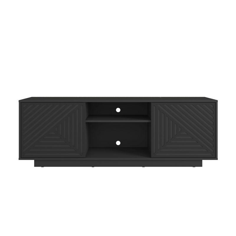 George Oliver Techni Mobili Modern TV Stand For Tvs Up To 70"