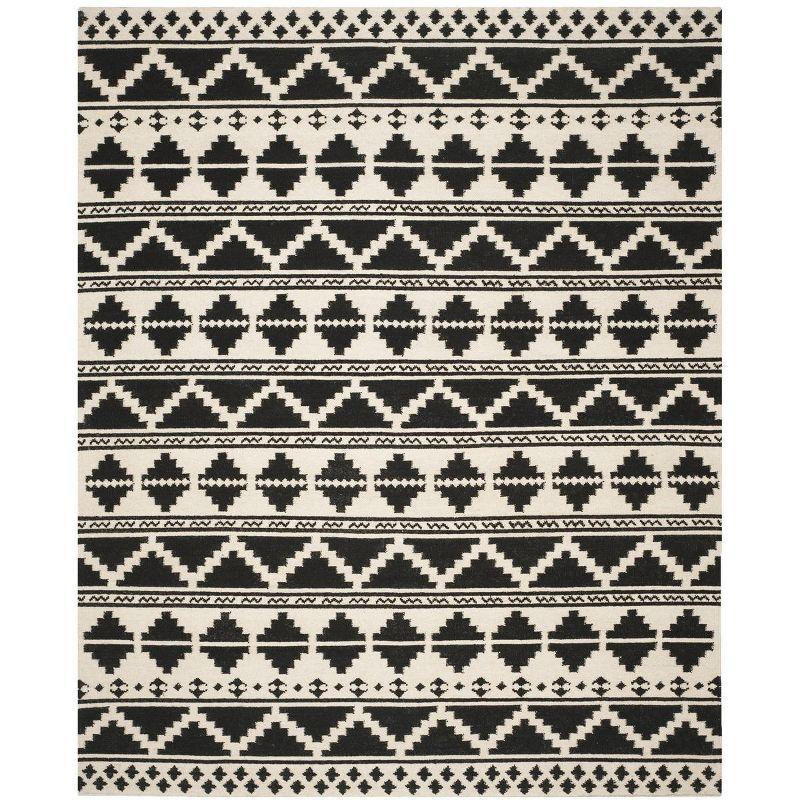 Aderinsola Flatweave Wool Southwestern Rug