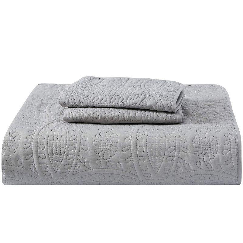 Mellanni Ultrasonic Quilted Coverlet Set