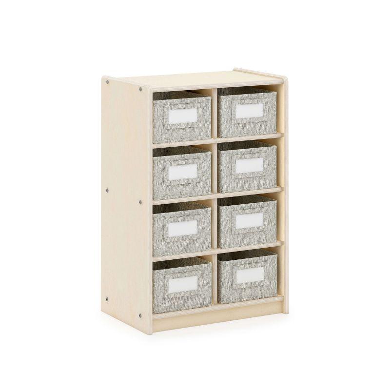 EdQ Essentials Bin Cubby Storage Organizer