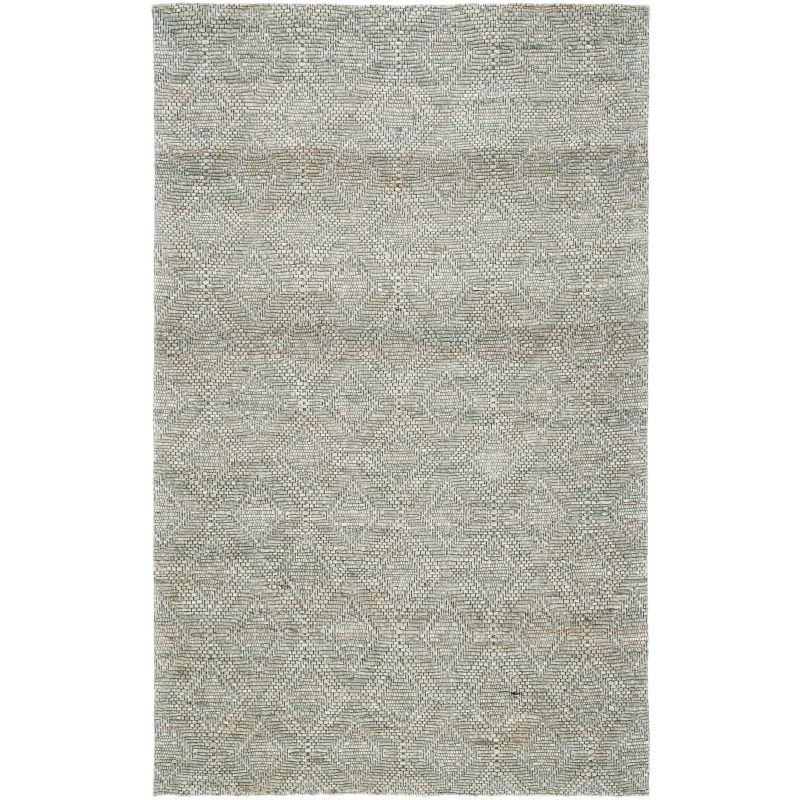 Marbella MRB307 Hand Woven Area Rug - Grey/Sage - 5'x8' - Safavieh.
