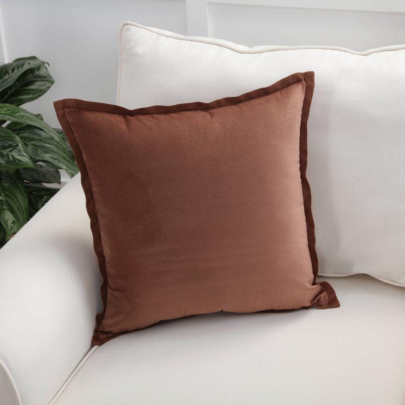 Flange Loden Velvet Down Blend Throw Pillow