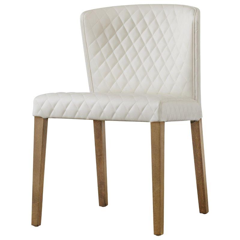 New Pacific Direct Albie Bonded Leather Chair,Set of 2