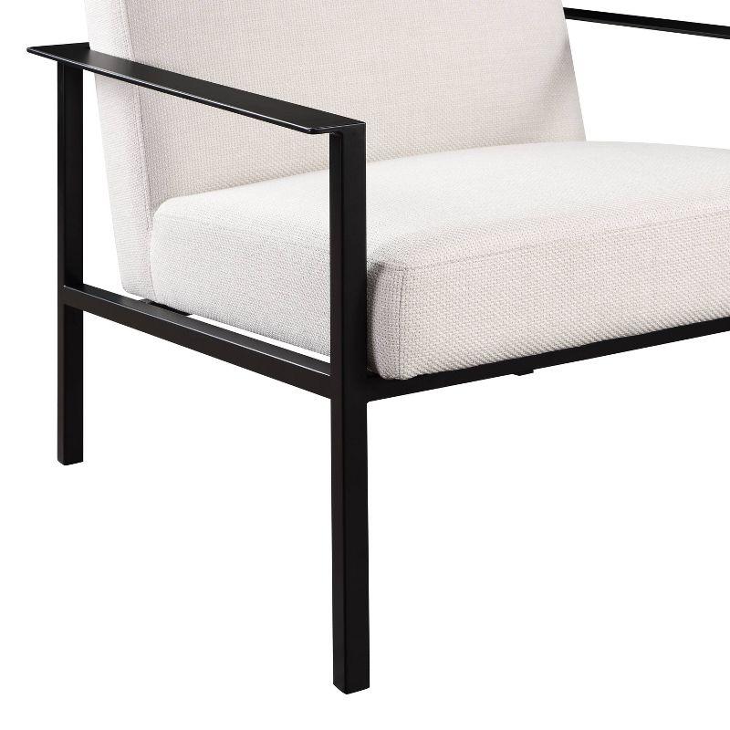 Comfort Pointe Milano Stationary Metal Accent Chair