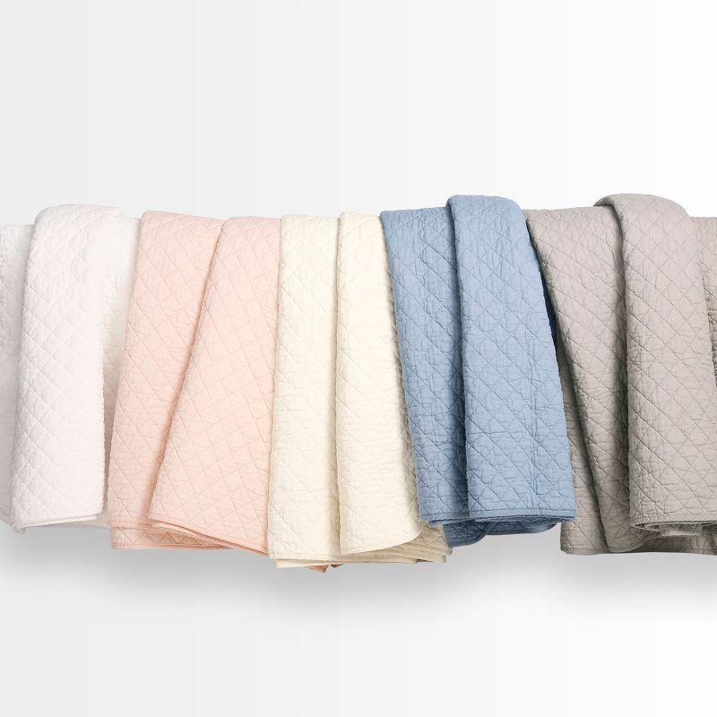 Lush Decor Ava Diamond Standard Cotton Modern & Contemporary Quilt Set
