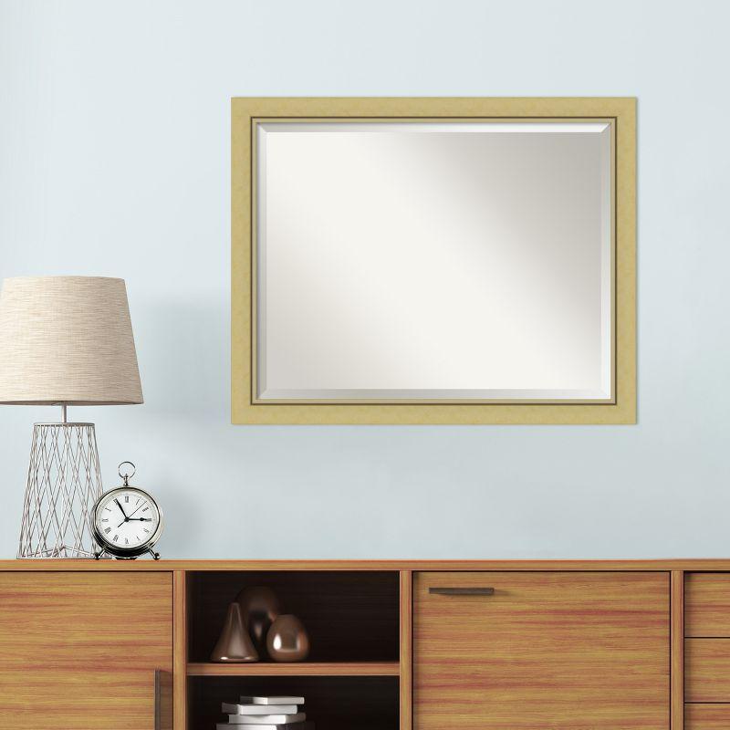 Landon Gold Narrow Framed Decorative Wall Mirror