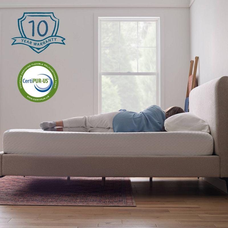LUCID Medium Cooling Gel infused Memory Foam Mattress