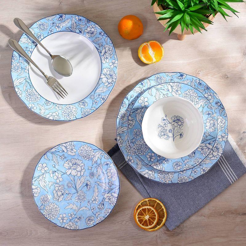 Cleremont Light Blue 12 Pc Dinnerware Set