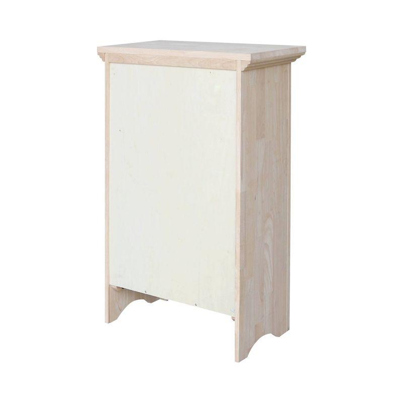 Kishun Solid Wood Accent Cabinet