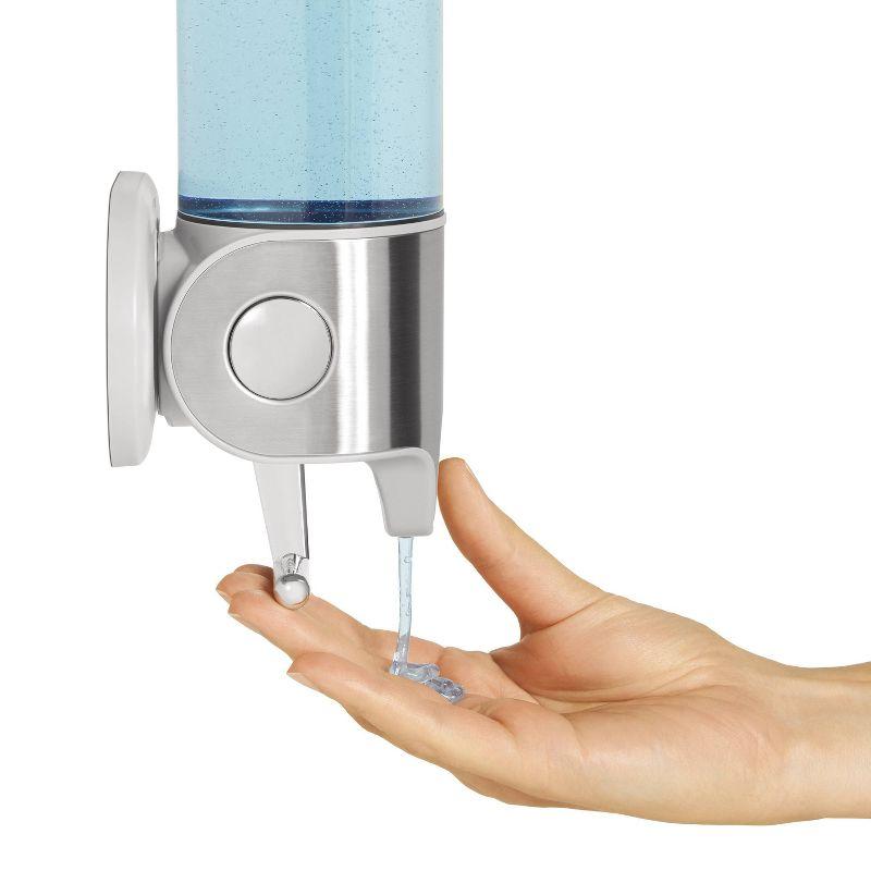 Twin Wall Mount Soap Dispenser with Ergonomic T-Bar Lever