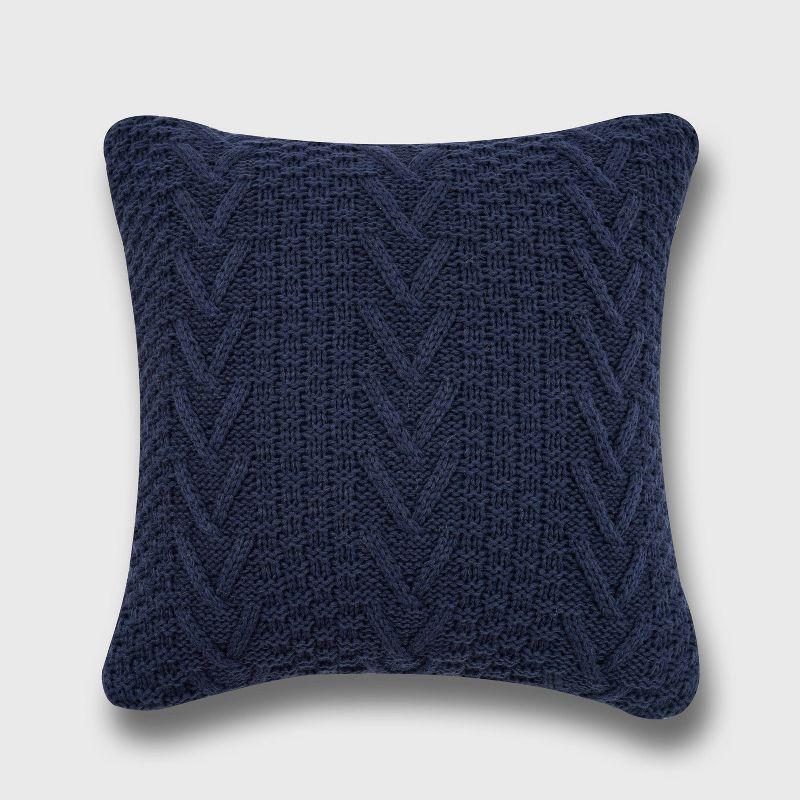 EverGrace Ratree Chunky Reversible Throw Pillow