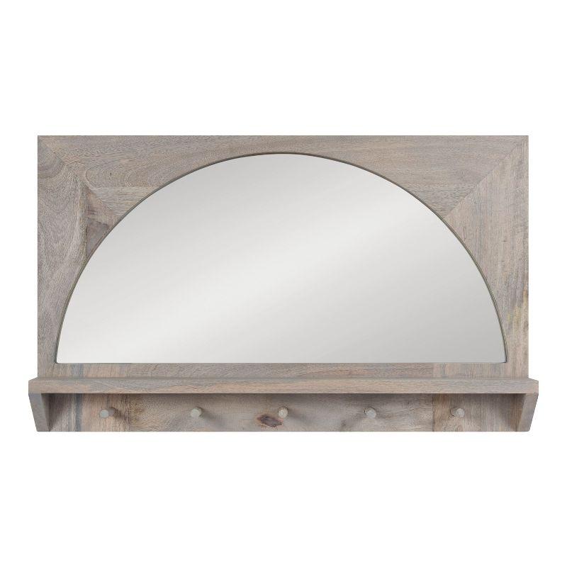 Kate and Laurel Andover Functional Mirror - White, 24x36