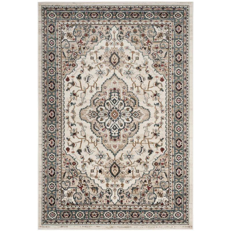 Lyndhurst LNH338 Power Loomed Area Rug - Cream/Beige - 6'x9' - Safavieh.