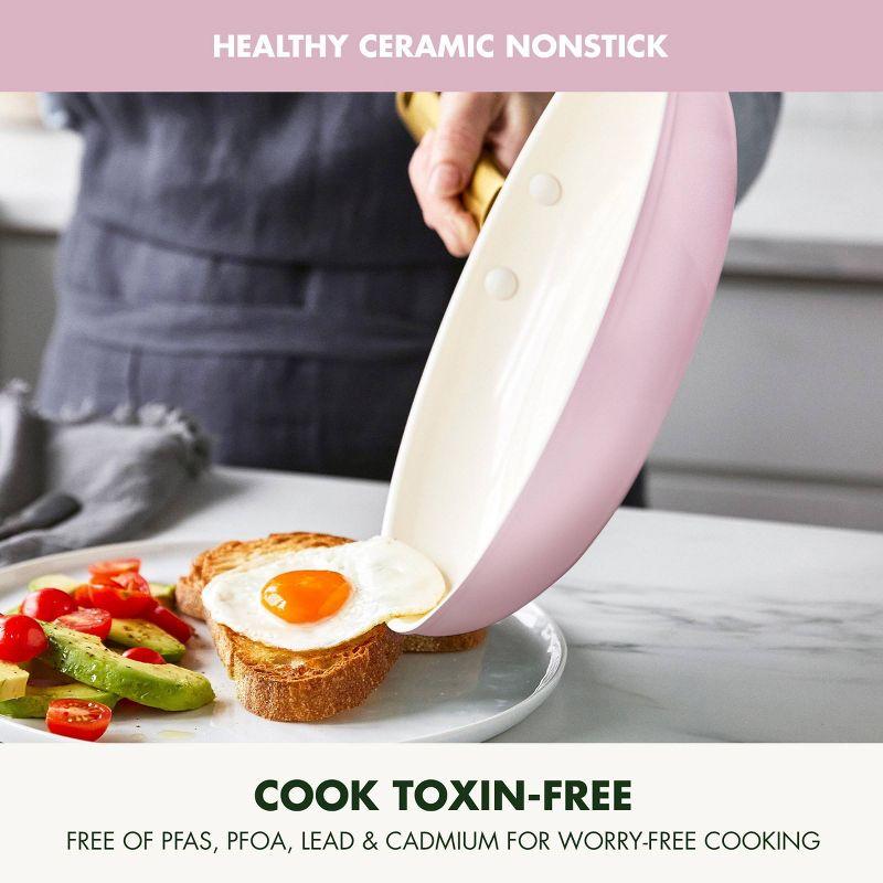 GreenPan Reserve Hard Anodized Healthy Ceramic Nonstick 10 Piece Cookware Set