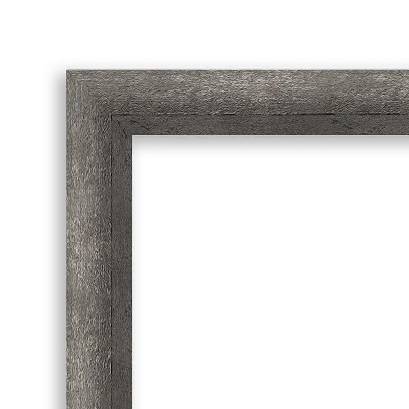 Amanti Art Burnished Concrete Narrow Wood Picture Frame