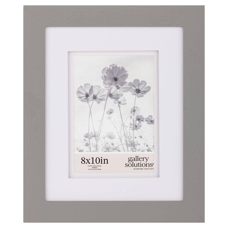 Gallery Solutions Gallery Solutions Wall Mount Or Tabletop Double Airfloat  Mat Picture Frame