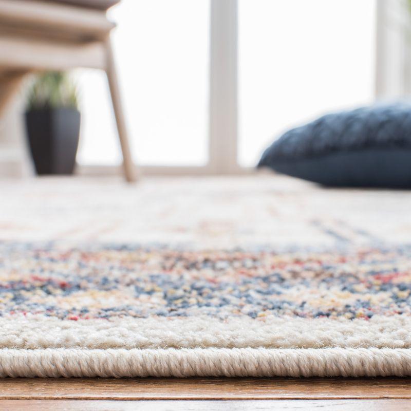 Bijar BIJ653 Power Loomed Indoor Area Rug - Ivory/Brown - 8'x10' - Safavieh