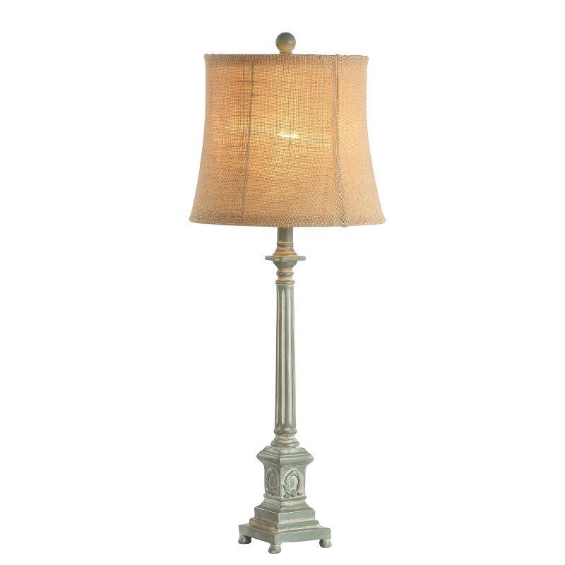 Collin Table Lamp - Antique Blue - Safavieh.