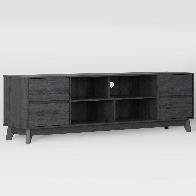 Hollywood Wood Grain TV Stand for TVs up to 85" with Drawers - CorLiving