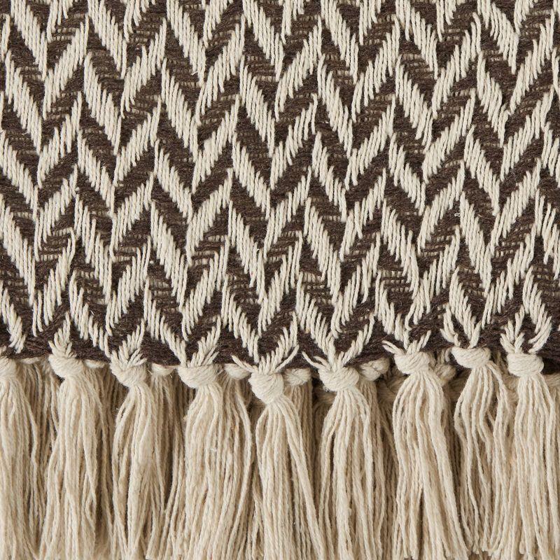 Design Imports Hand Woven Throw Blanket