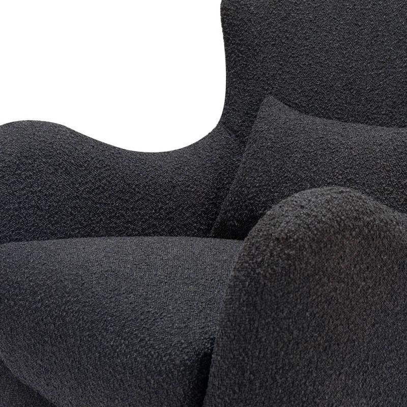 Solstice Swivel Glider in Boucle