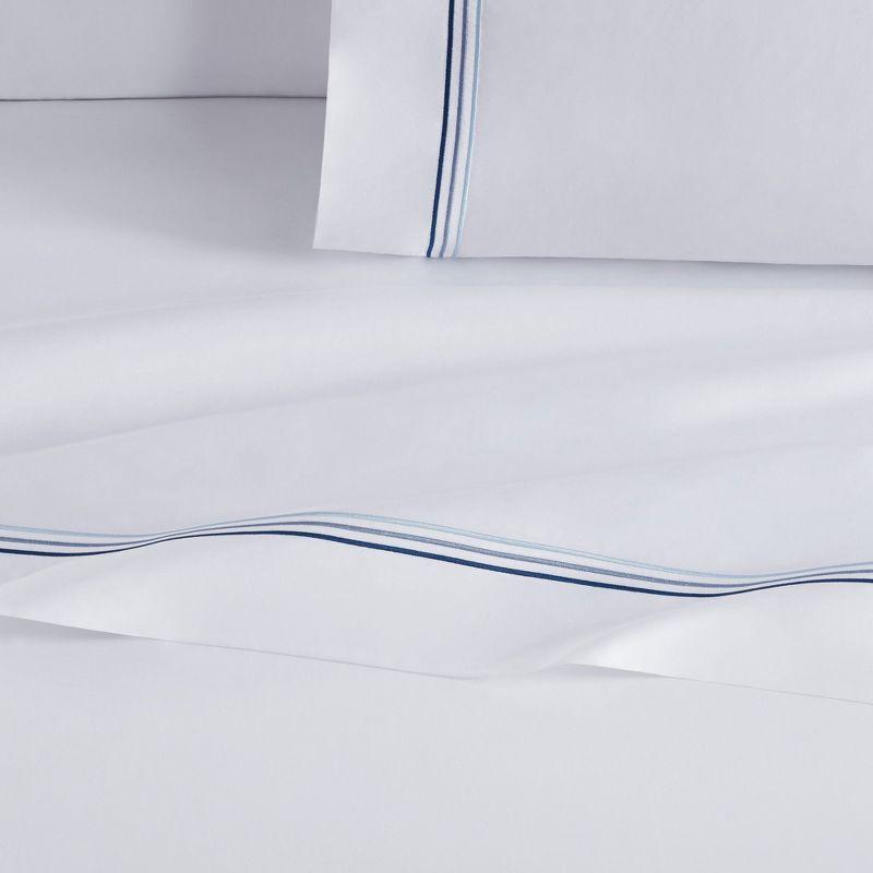 Aston & Arden Sateen Sheet Set (4 Pieces), 2 Pillowcases, 1 Flat Sheet, 1 Fitted Sheet