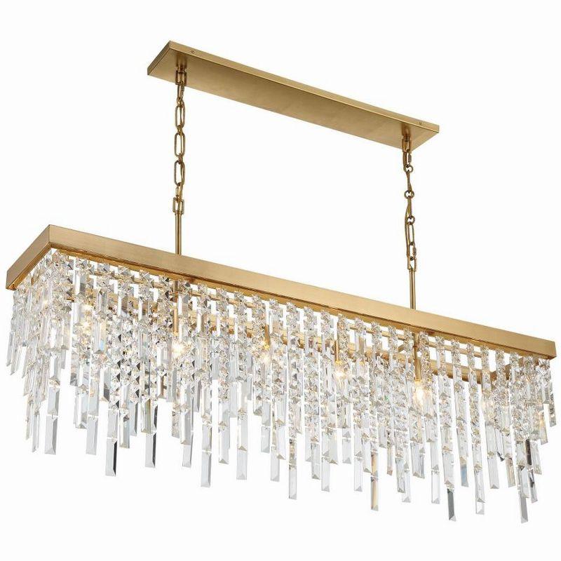 Crystorama Lighting Winfield 6 - Light Chandelier in  Antique Gold