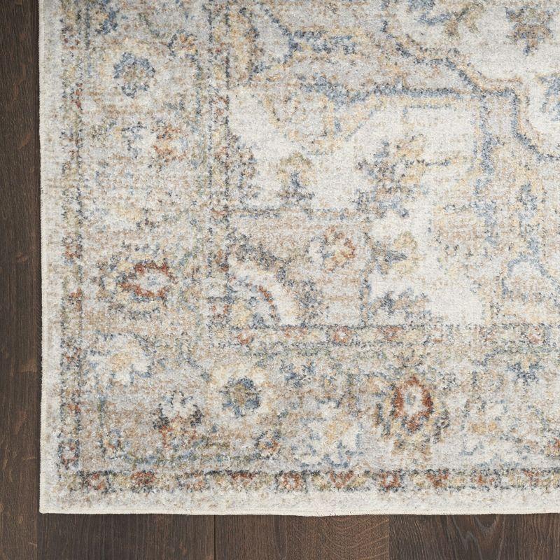 Nourison Washable Astra Vintage Medallion Indoor Flatweave Area Rug