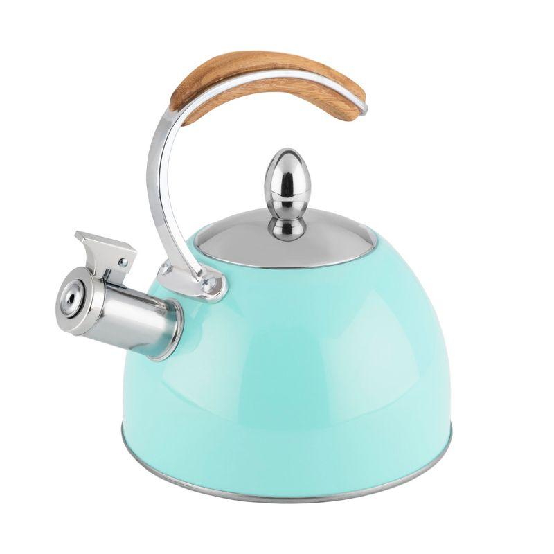 Pinky Up Presley Tea Kettle, Stainless Steel,70 oz