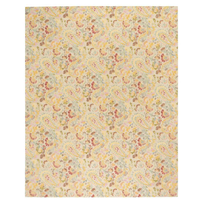 Ines Multi Hand Micro Hooked Wool Rug