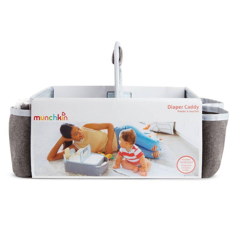 Munchkin Portable Diaper Caddy Organizer - Gray