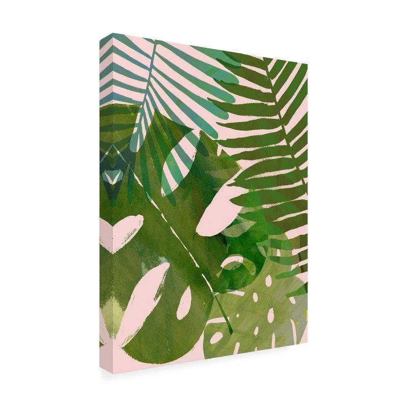 Victoria Borges 'Tropical Tangle Ii' Outdoor Canvas