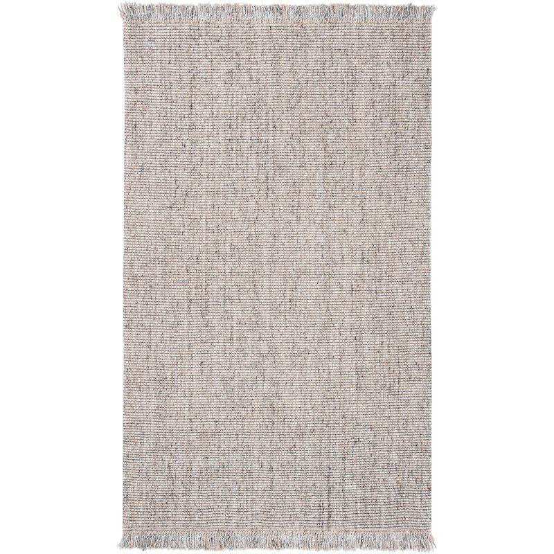 Natural Fiber NF826 Hand Woven Indoor Accent Rug - Grey/Natural - 3'x5' - Safavieh