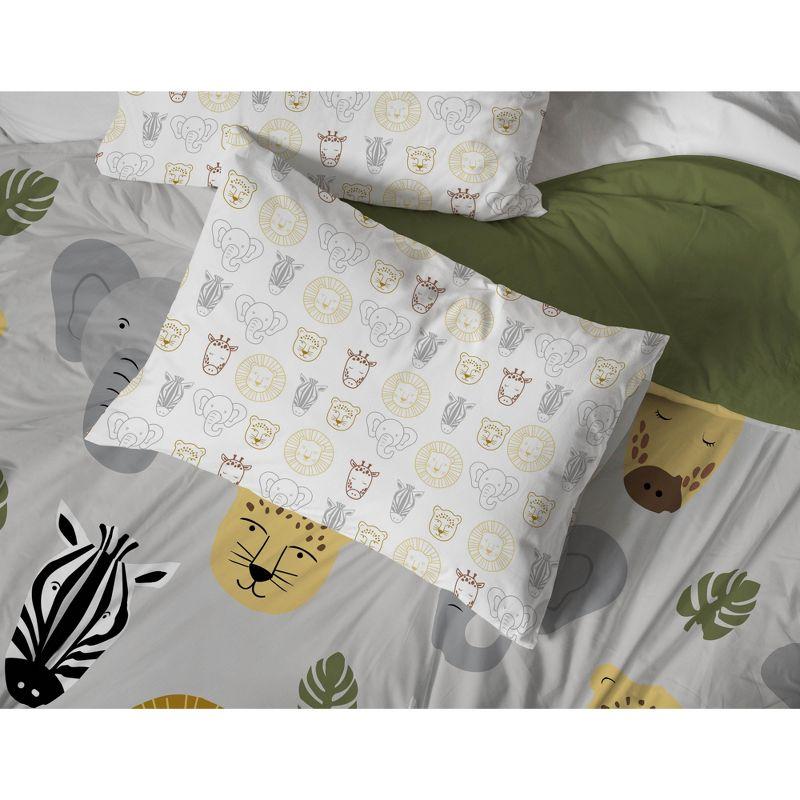 Saturday Park Safari Friends 100% Organic Cotton Bed Set