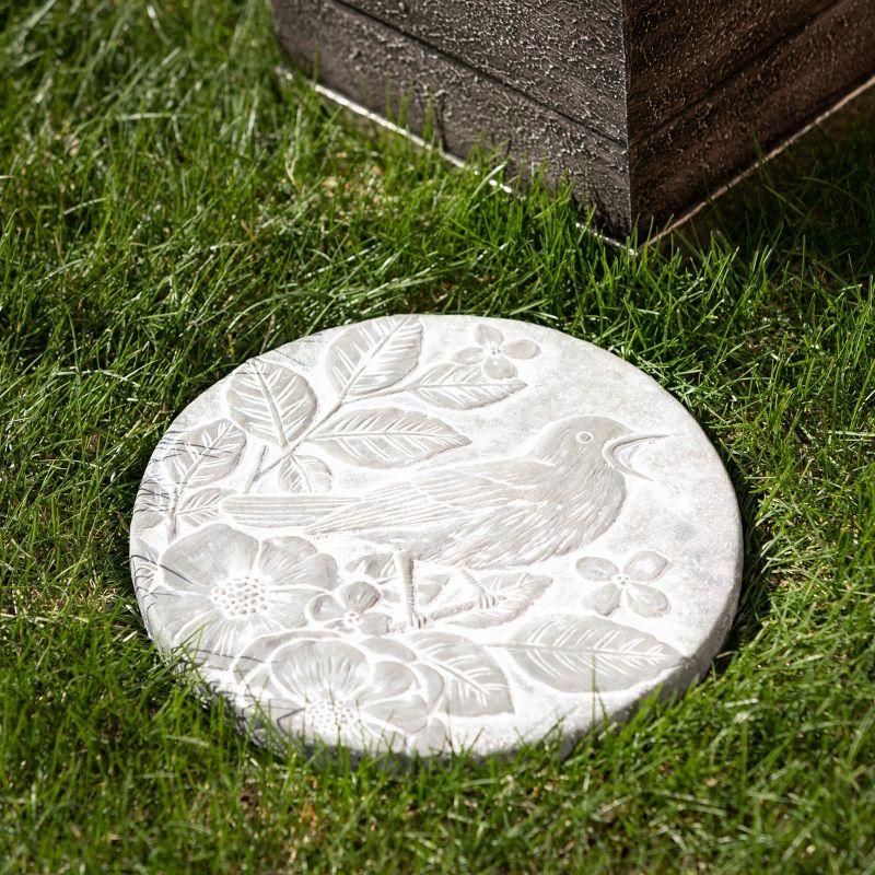 Sullivans 11" Bird Stepping Stone, Cement