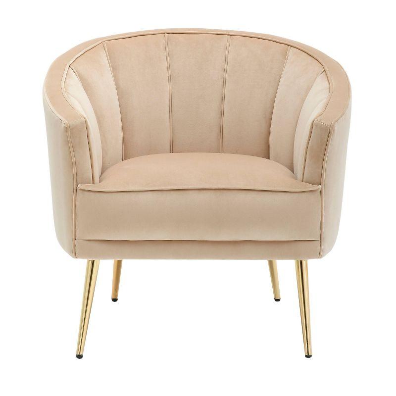 Tania Contemporary Upholstered Accent Chair - LumiSource