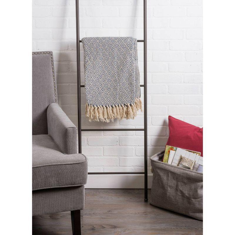 Design Imports Hand Woven Throw Blanket