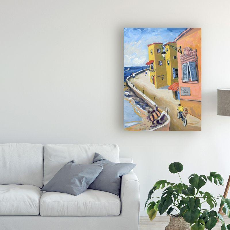 Trademark Fine Art -Patricia A. Reed 'Yellow Orange Coast' Canvas Art