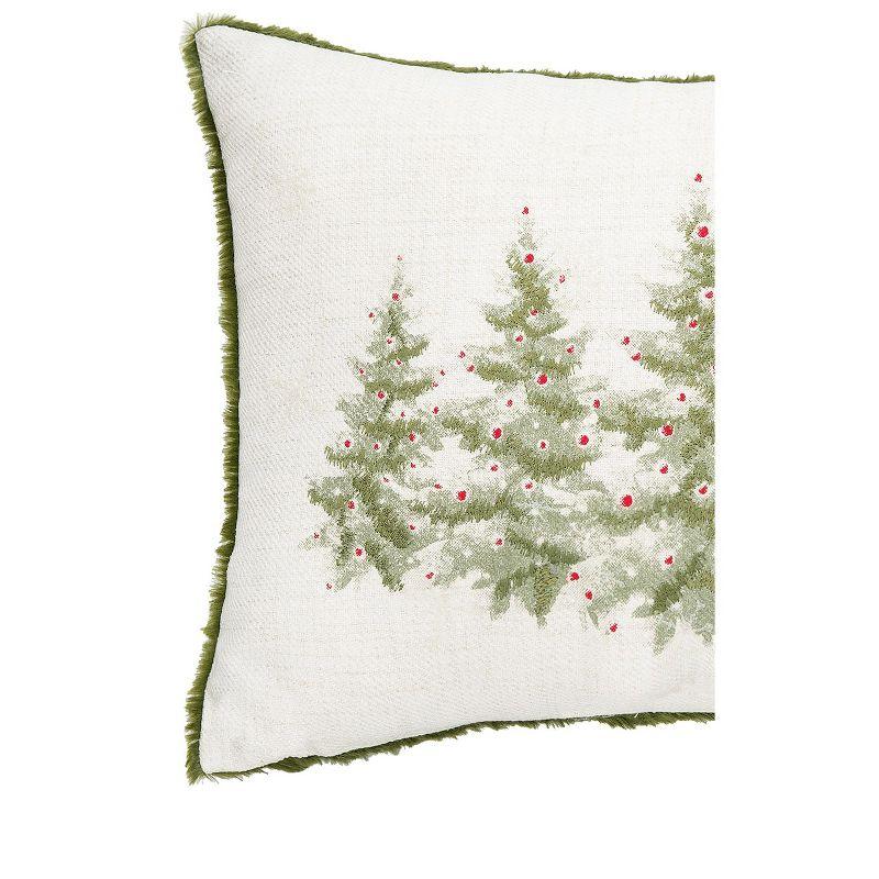 C&F Home Winter Trees 13" x 20" Embellished Throw Pillow